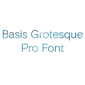 Basis Grotesque Pro - Download Free