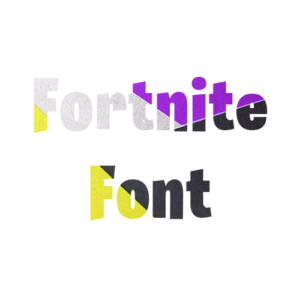 Fortnite Font - Download Free