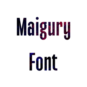 Maigury Font Download Free