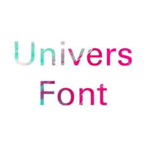 Univers Italic Font Download Free