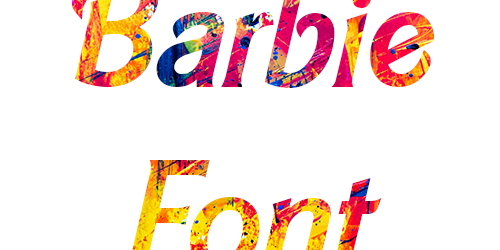 Barbie Font Download Free