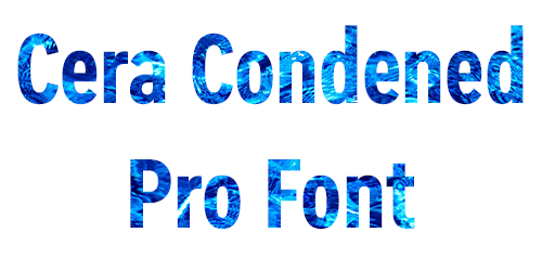 Cera Condensed Pro Font Download Free