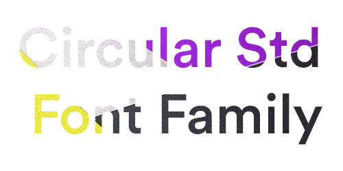Circular Std Font Family Download Free