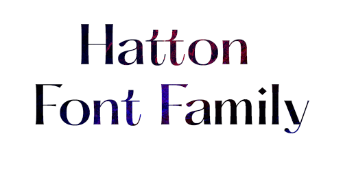 Hatton Font Family