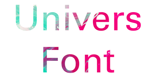 Univers Italic Font Download Free